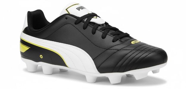 صورة حذاء رجالي اسود * ابيض * اصفر (Puma)
