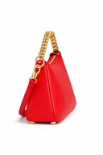 صورة حقيبة إيطالية حمراء للنساء (LOVE MOSCHINO)