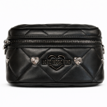 صورة حقيبة إيطالية سوداء للنساء (LOVE MOSCHINO)