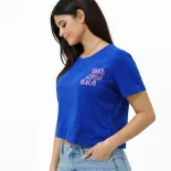صورة تيشيرت كروب أزرق ملكي (IN SIDE)