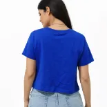 صورة تيشيرت كروب أزرق ملكي (IN SIDE)