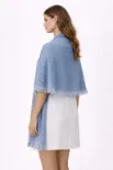 صورة شال أزرق فاتح ناعم (in side)